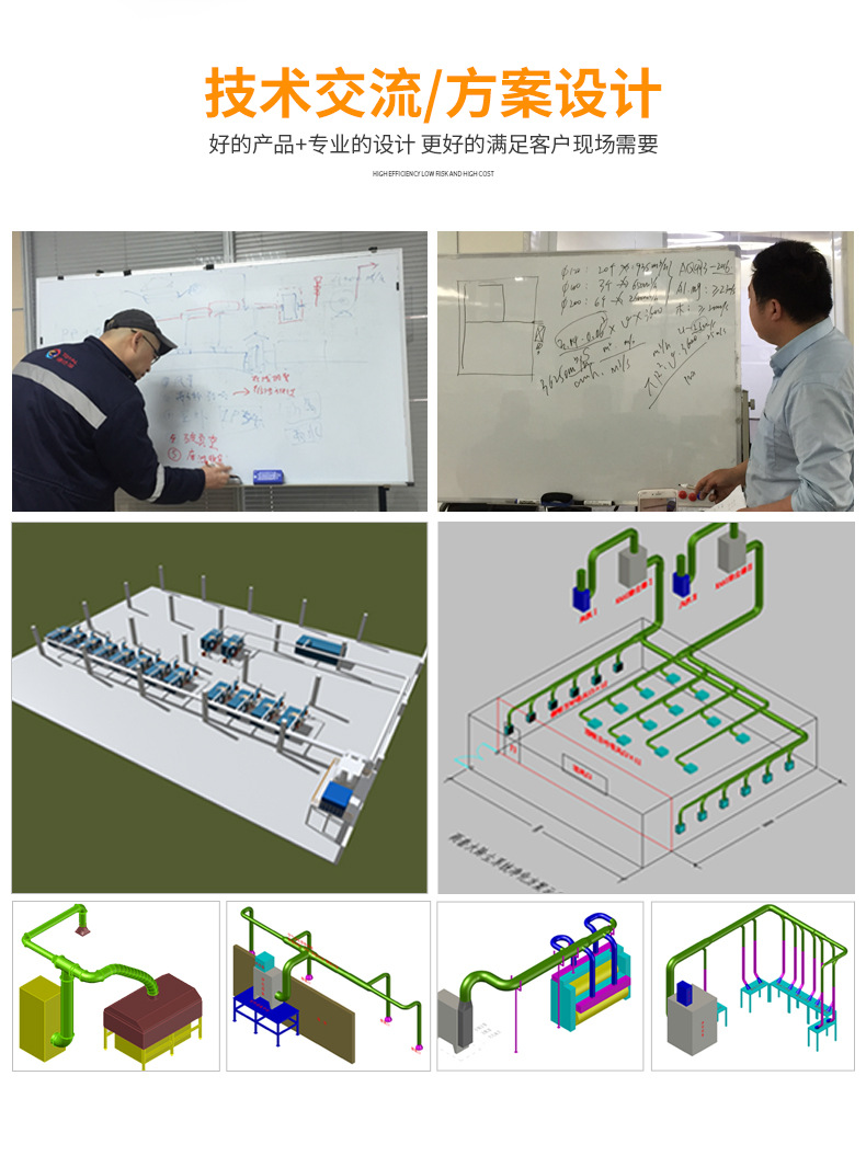 金属打磨滤筒除尘器 脉冲除尘器 工业中央集尘设备 环保除尘系统示例图9
